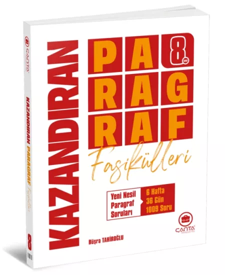 ÇANTA 8.SINIF KAZANDIRAN PARAGRAF FASİKÜLLERİ