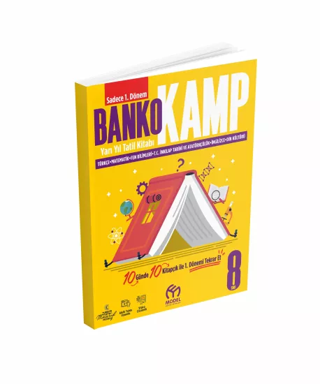 MODEL 8.SINIF BANKO KAMP YARI YIL TATİL KİTABI