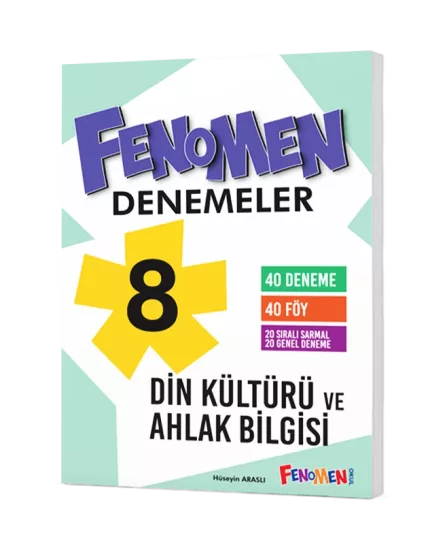 FENOMEN 8.SINIF DİN KÜLTÜRÜ VE AHLAK BİLGİSİ DENEME