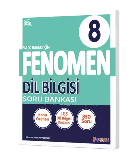 FENOMEN 8.SINIF DİL BİLGİSİ SORU BANKASI