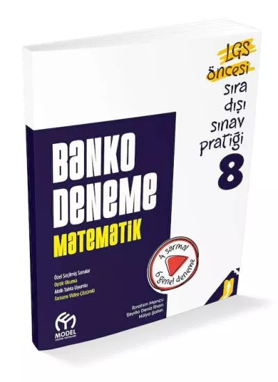 MODEL BANKO 8.SINIF MATEMATİK DENEME