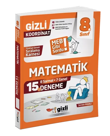 GİZLİ YAYINLARI 8.SINIF MATEMATİK DENEME