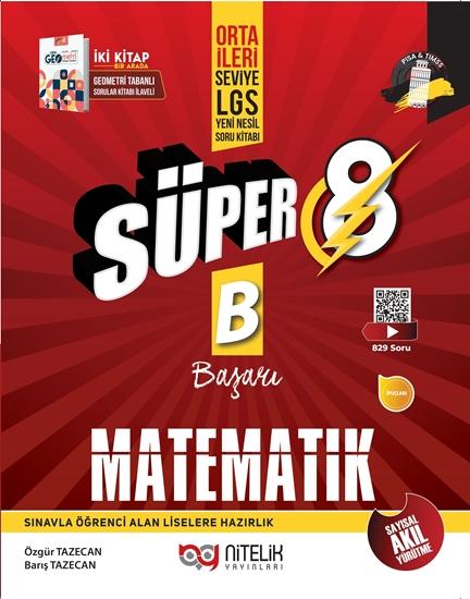 NİTELİK 8.SINIF SÜPER MATEMATİK (B) SORU BANKASI