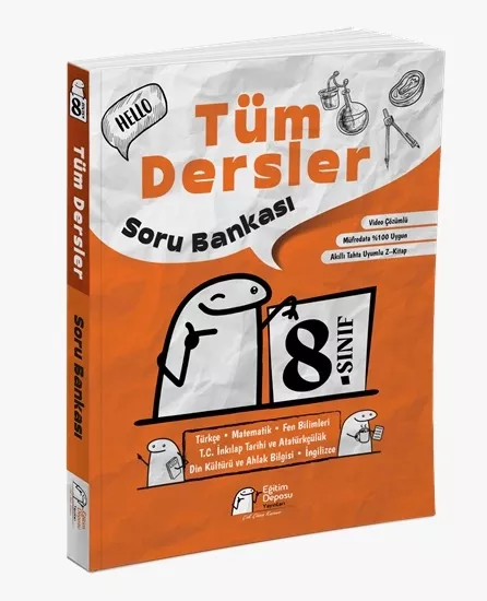 EĞİTİM DEPOSU 8.SINIF TÜM DERSLER SORU BANKASI