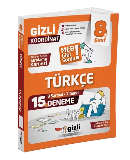 GİZLİ YAYINLARI 8.SINIF TÜRKÇE DENEME