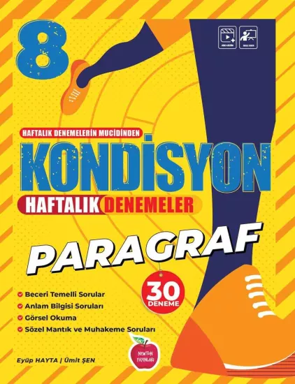 NEWTON 8.SINIF KONDİSYON PARAGRAF HAFTALIK KAZANIM DENEMESİ