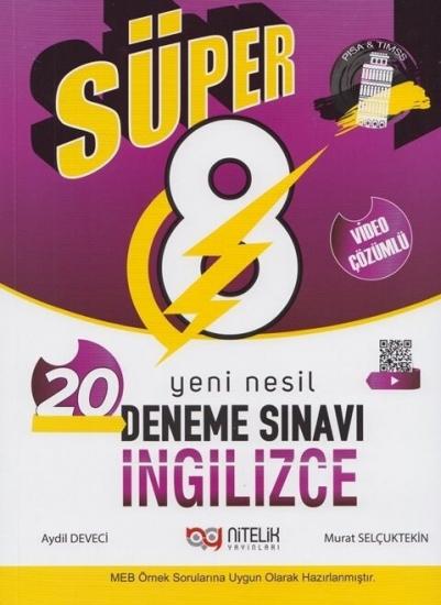 NİTELİK 8.SINIF SÜPER İNGİLİZCE DENEME