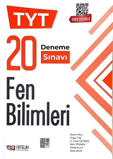 NİTELİK TYT FEN BİLİMLERİ 20 DENEME VİDEO ÇÖZÜMLÜ