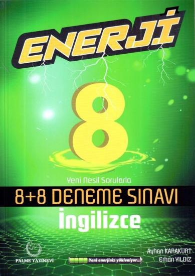 PALME 8.SINIF ENERJİ İNGİLİZCE 8+8 DENEME