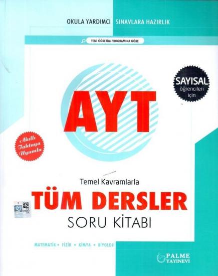 PALME AYT SAYISAL TÜM DERSLER SORU BANKASI