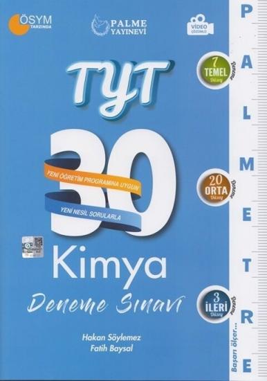 PALME PALMETRE TYT KİMYA DENEME