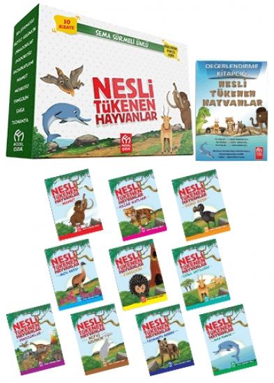 NESLİ TÜKENEN HAYVANLAR OKUMA SETİ