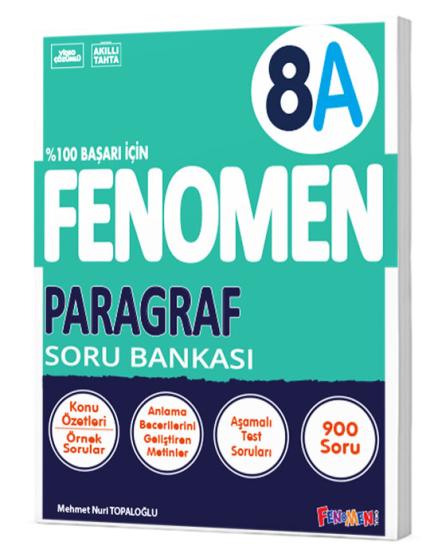 FENOMEN 8.SINIF PARAGRAF (A) SORU BANKASI