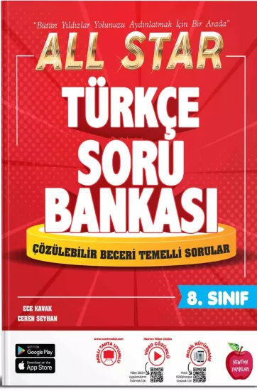 NEWTON 8.SINIF ALL STAR TÜRKÇE SORU BANKASI