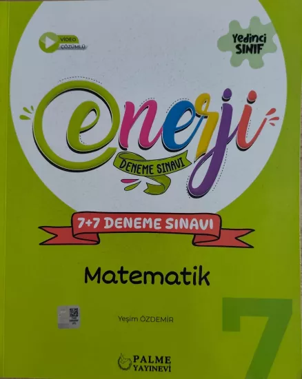 PALME 7.SINIF ENERJİ MATEMATİK 7+7 DENEME