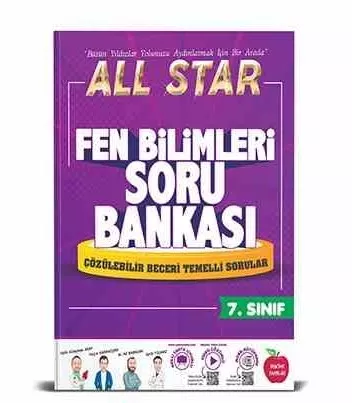 NEWTON 7.SINIF ALL STAR FEN BİLİMLERİ SORU BANKASI
