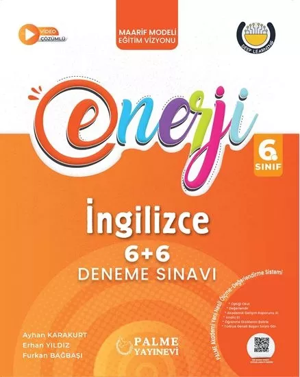 PALME 6.SINIF ENERJİ İNGİLİZCE 6+6 DENEME