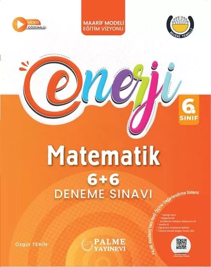 PALME 6.SINIF ENERJİ MATEMATİK 6+6 DENEME