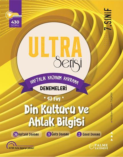 PALME 7.SINIF ULTRA DİN KÜLTÜRÜ VE AHLAK BİLGİSİ HAFTALIK KAZANIM KAVRAMA DENEMESİ
