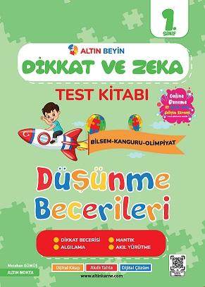 ALTIN NOKTA 1. SINIF DİKKAT VE ZEKA TEST KİTABI