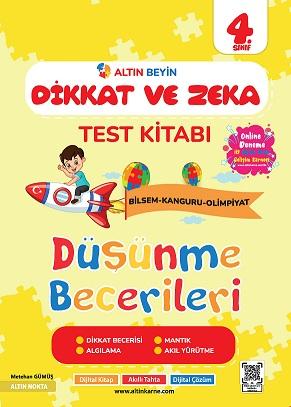 ALTIN NOKTA 4. SINIF DİKKAT VE ZEKA TEST KİTABI