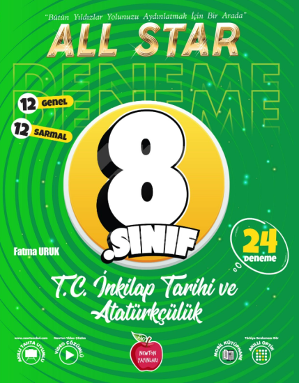 NEWTON 8.SINIF ALL STAR İNKILAP TARİHİ VE ATATÜRKÇÜLÜK DENEME
