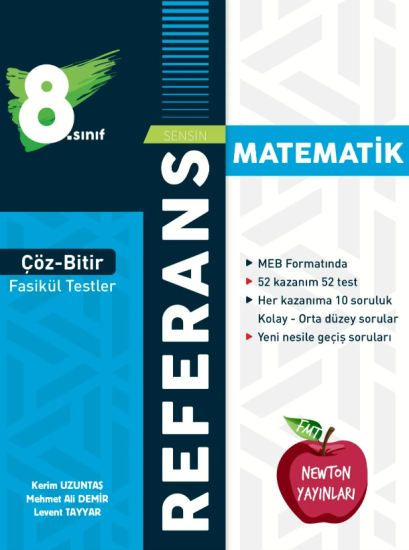 NEWTON 8.SINIF REFERANS MATEMATİK ÇÖZ BİTİR FASİKÜL TESTLER