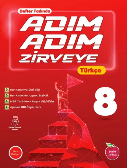 NEWTON 8.SINIF ADIM ADIM ZİRVEYE TÜRKÇE ETKİNLİKLİ SORU BANKASI