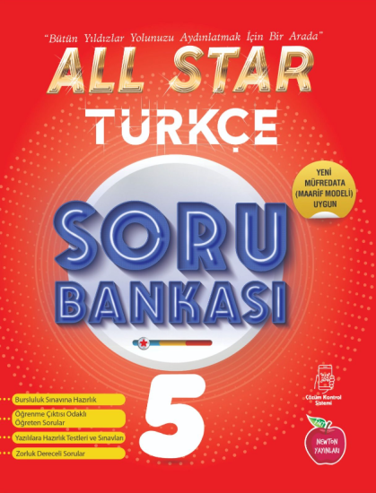 NEWTON 5.SINIF ALL STAR TÜRKÇE SORU BANKASI