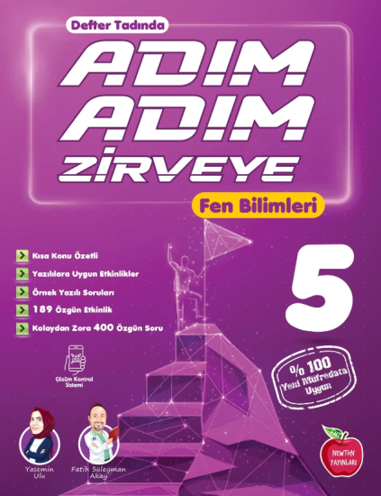 NEWTON 5.SINIF ADIM ADIM ZİRVEYE FEN BİLİMLERİ ETKİNLİKLİ SORU BANKASI