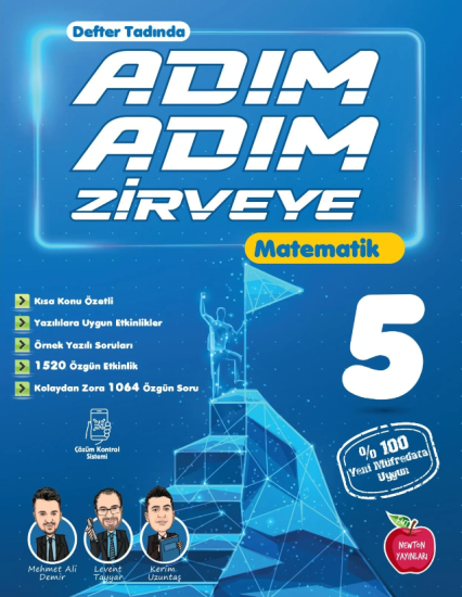 NEWTON 5.SINIF ADIM ADIM ZİRVEYE MATEMATİK ETKİNLİKLİ SORU BANKASI