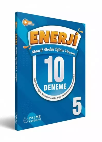 PALME 5.SINIF ENERJİ TÜM DERSLER 10 DENEME