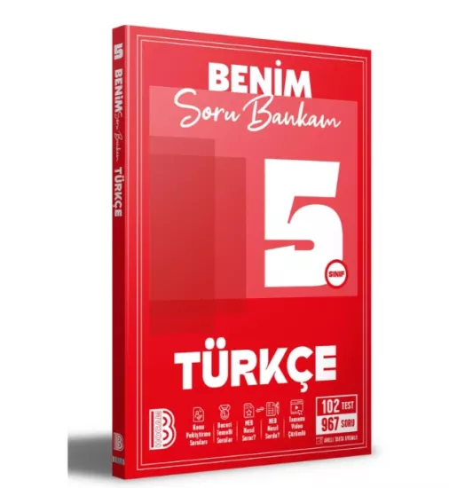BENİM HOCAM 5.SINIF TÜRKÇE SORU BANKASI