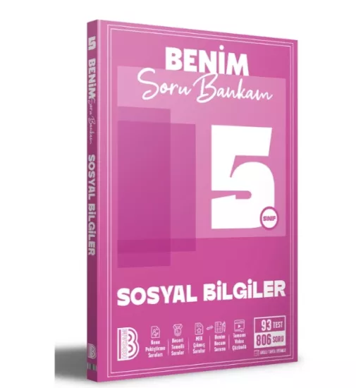 BENİM HOCAM 5.SINIF SOSYAL BİLGİLER SORU BANKASI