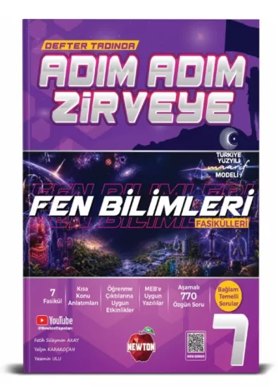 NEWTON 7.SINIF ADIM ADIM ZİRVEYE FEN BİLİMLERİ FASİKÜLLERİ