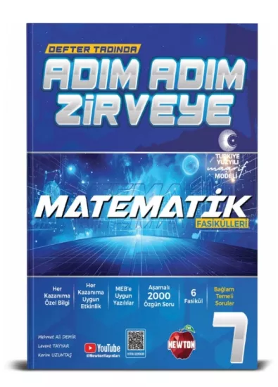NEWTON 7.SINIF ADIM ADIM ZİRVEYE MATEMATİK FASİKÜLLERİ