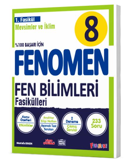 FENOMEN 8.SINIF FEN BİLİMLERİ 1. FASİKÜL