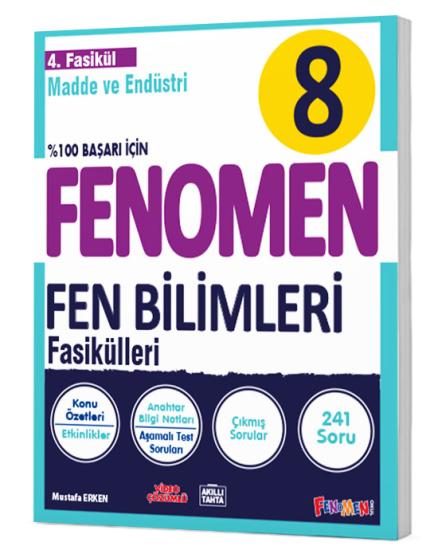 FENOMEN 8.SINIF FEN BİLİMLERİ 4. FASİKÜL