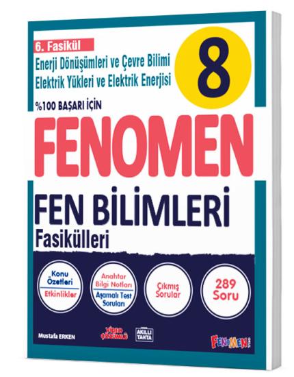 FENOMEN 8.SINIF FEN BİLİMLERİ 6. FASİKÜL