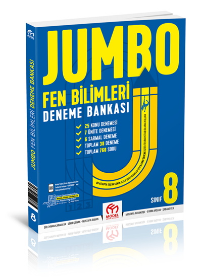 MODEL JUMBO 8.SINIF FEN BİLİMLERİ DENEME BANKASI