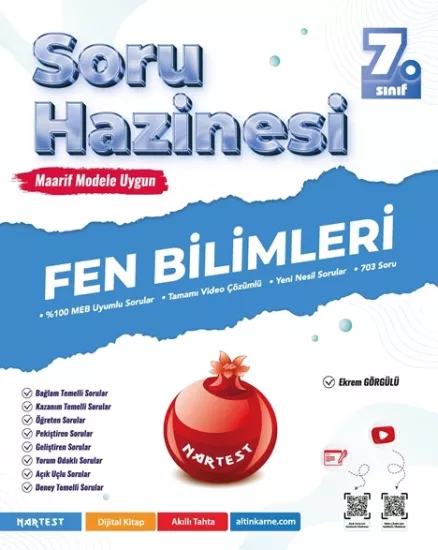 NARTEST 7.SINIF PRESTİJ FEN BİLİMLERİ SORU HAZİNESİ
