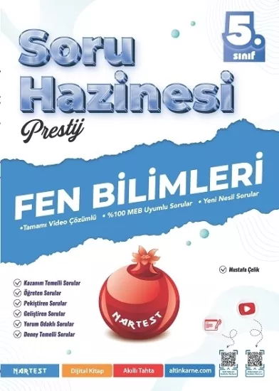 NARTEST 5.SINIF PRESTİJ FEN BİLİMLERİ SORU HAZİNESİ