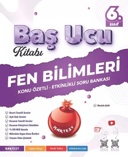 NARTEST 6.SINIF FEN BİLİMLERİ BAŞ UCU KİTABI