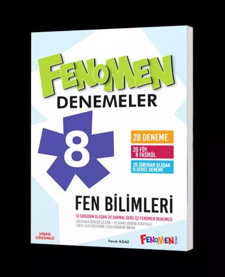 FENOMEN 8.SINIF FEN BİLİMLERİ DENEME