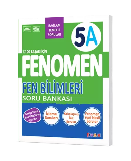 FENOMEN 5.SINIF FEN BİLİMLERİ (A) SORU BANKASI