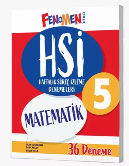 FENOMEN 5.SINIF MATEMATİK HAFTALIK SÜREÇ İZLEME DENEMELERİ