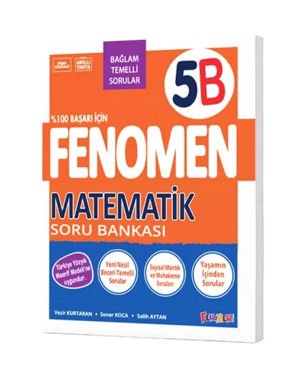 FENOMEN 5.SINIF MATEMATİK (B) SORU BANKASI