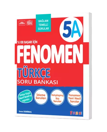 FENOMEN 5.SINIF TÜRKÇE (A) SORU BANKASI