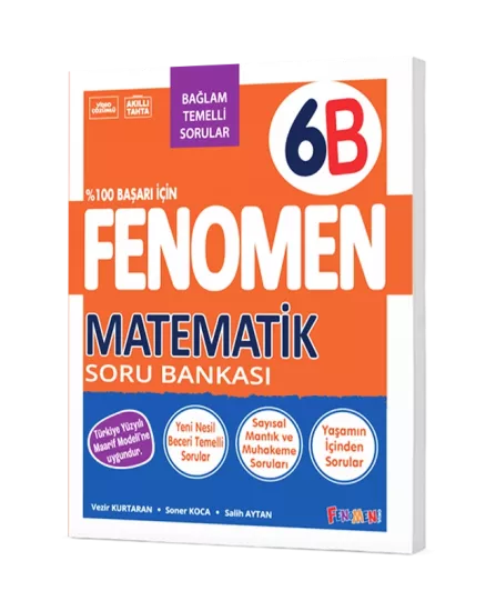 FENOMEN 6.SINIF MATEMATİK (B) SORU BANKASI