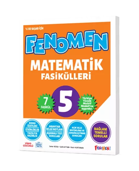 FENOMEN 5.SINIF MATEMATİK FASİKÜLLERİ (7 FASİKÜL)